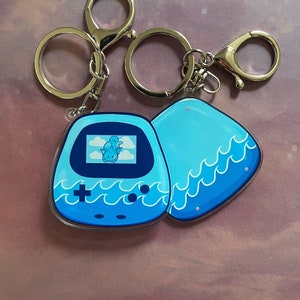 Eeveeloution Virtual Pet | Vaporeon Acrylic Charm