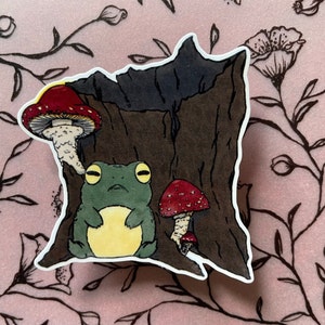 Mushroom Log Frog