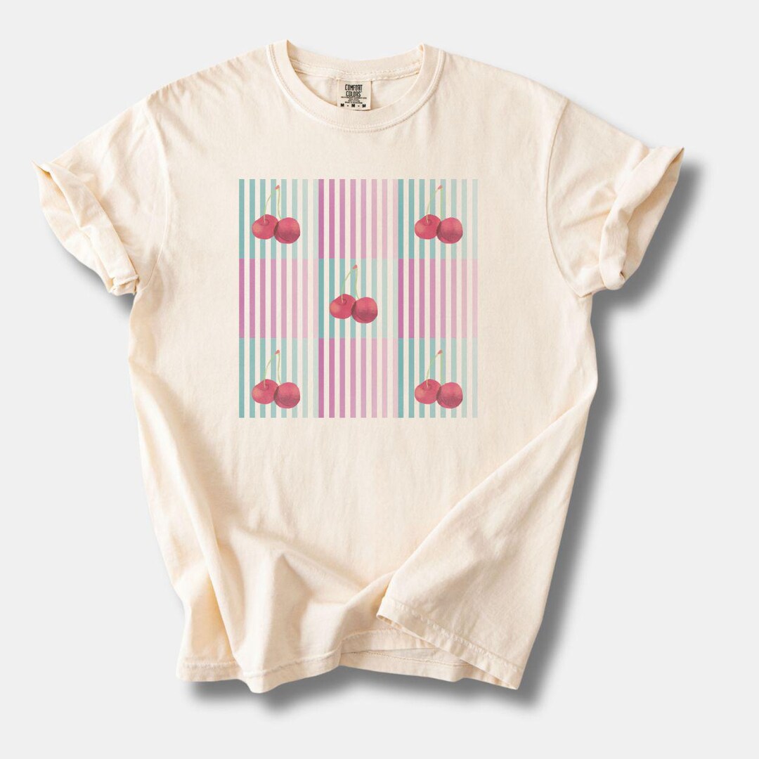 Cherry Hued Cotton Shirt