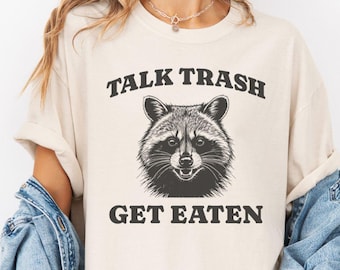 Funny Meme Raccoon Shirt, Raccoon Comfort Colors® Tee Shirt, Sarcastic Shirt, Funny Tee Shirt