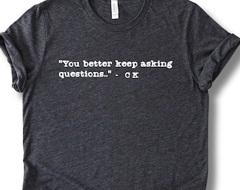 Charlie Kirk Tee Shirt, Keep Asking Freedom Shirt, Candace Owens Tee, Go Max Merch