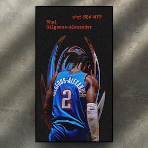 Shai Gilgeous-Alexander: Oklahoma City Thunder Poster, Wall Art, NBA Print - 5