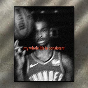 Shai Gilgeous-Alexander: Oklahoma City Thunder Poster, Wall Art, NBA Print - 4