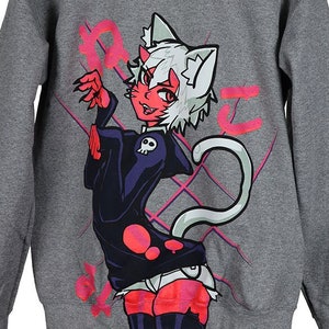 Catboy Sweatshirt Etsy