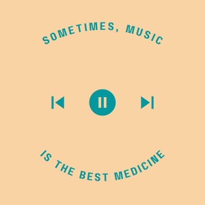 Music is the Best Medicine Tote Bag
