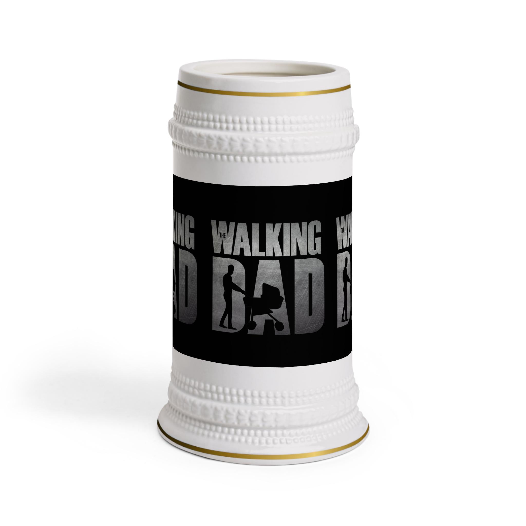 Walking Dead Themed Beer Stein Mug, Perfect Gift for Beer Lovers, Father's Day, Halloween Party, Zombie Fans, Home Bar Decor