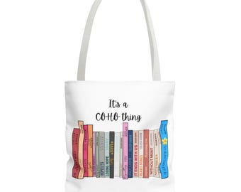 It&#39;s a COHO thing Tote Bag - Colleen Hoover Book Inspired, Coho, It Ends with Us, It Starts with Us, Verity, Reusable Shopping Bag,