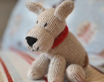 Handmade Knit Corgi Dog - Fair Trade Plush Toy | Made in Peru