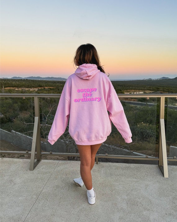 Shadow hill top pink hoodie