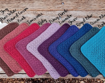Handmade Pure Cotton Washcloth
