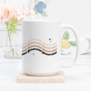 Generator Mug 15oz, generator worker gifts, gift for generator worker gift idea, generator worker