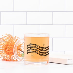 Reflector Mug Glass, Human Design Gift