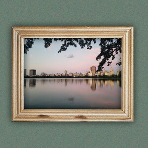 NYC Skyline Lake Digital Print