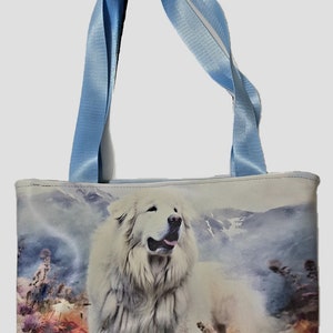 Great Pyrenees |Tote Bag | Waterproof Vinyl | Large