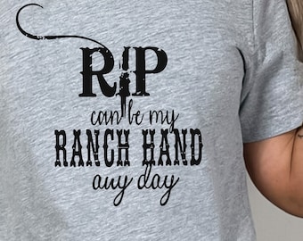 Ranch Hand Shirt, Funny Shirt, Shirt With Saying, Funny Saying Shirt, Sarcasm Quotes Tee, Humorous Shirt, Funny Women Shirt