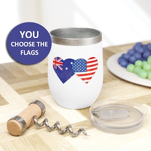 American Flag Coffee Thermos - Etsy