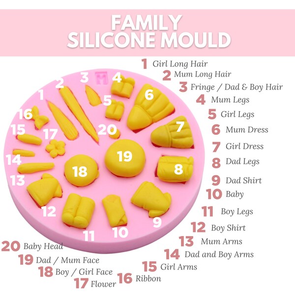 Air Dry Clay Molds Etsy