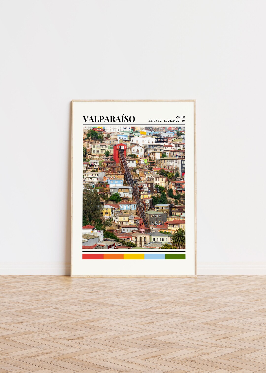 Valparaiso Poster, Valparaiso Print, Valparaiso Art, Valparaiso Travel ...