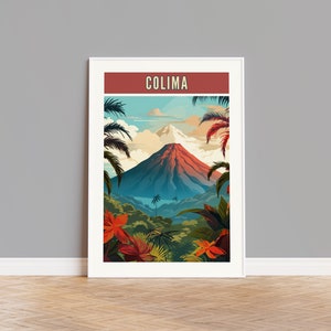 Colima Travel Poster, Colima Print, Colima Wall Art, Colima Artwork, Colima Wall Decor, Colima Gift, Colima Custom Print, Colima Photo