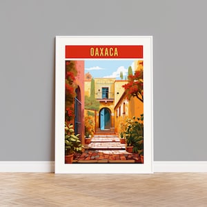 Oaxaca Travel Poster, Oaxaca Print, Oaxaca Wall Art, Oaxaca Artwork, Oaxaca Wall Decor, Oaxaca Gift, Oaxaca Custom Print, Oaxaca Photo