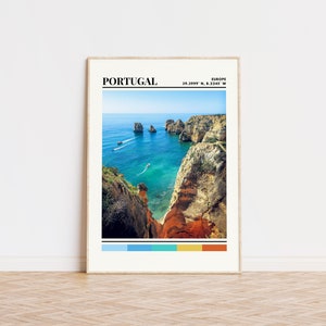 Portugal Print, Portugal Poster, Portugal Art, Portugal Artwork, Portugal Travel Poster, Portugal Wall Decor, Portugal Gift, Europe Print