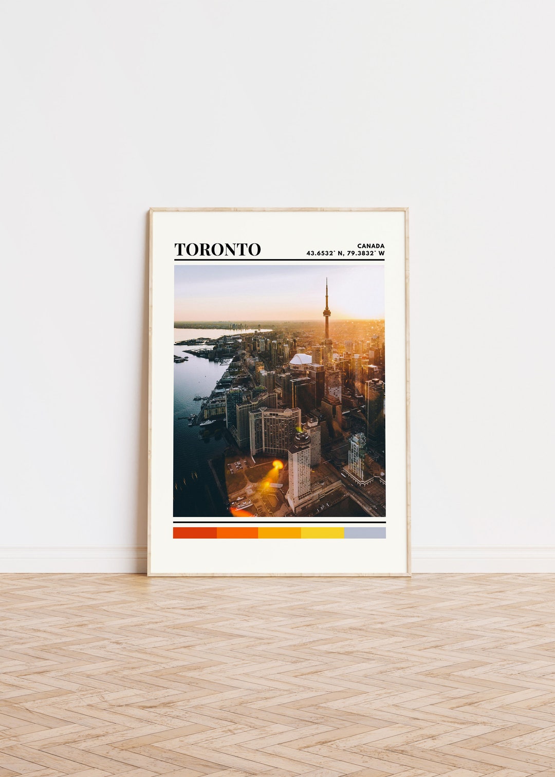 Toronto Poster, Toronto Print, Toronto Art, Toronto Travel Poster
