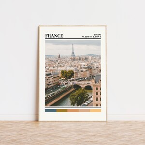 Frankreich Poster, France Print, France Art, France Travel Poster, France Wall Decor, France Gift, France Custom City Print, France, Europe