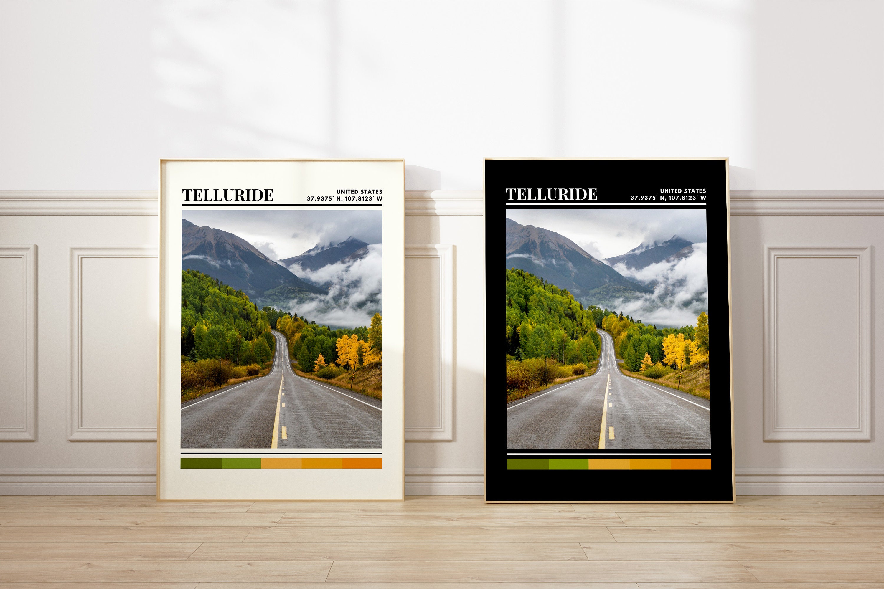 Telluride Poster, Telluride Print, Telluride Art, Telluride Travel ...