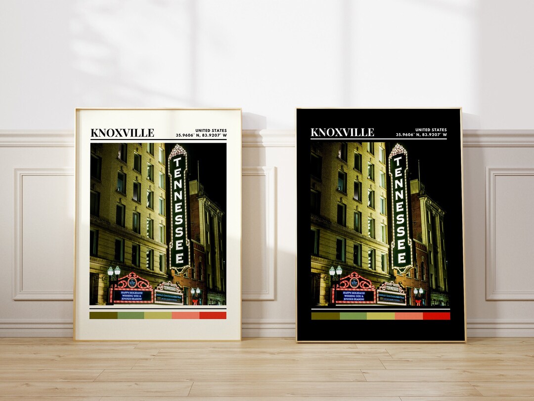 Knoxville Poster Knoxville Print Knoxville Art Knoxville Etsy