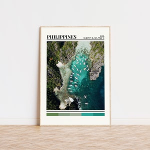 Philippines Poster, Philippines Print, Philippines Art, Philippines Travel Poster, Philippines Wall Decor, Philippines Gift, Philippines