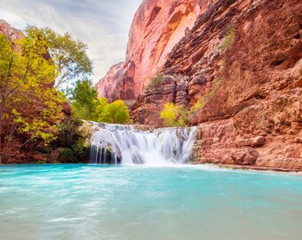 Navajo Falls in Grand Canyon for Digital Download