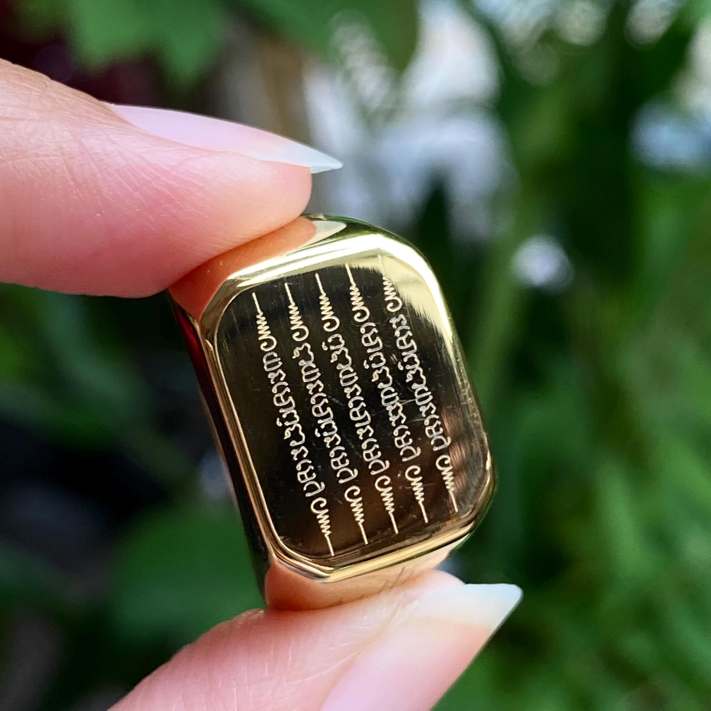 神聖なタイの指輪 - Etsy 日本
