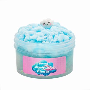 Cotton Candy Fluff Slime 8oz – Slimeatory
