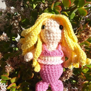 Crochet Mermaid Amigurumi Pattern: Sea Animal Plush (PDF Pattern)