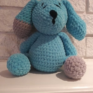 Cute Crochet Puppy, Gift for dog lover, Gift for a Boy, Gift for a Girl, Christmas Gift, Little Handmade Dog, Puppy Plushie, Cute Stuffed