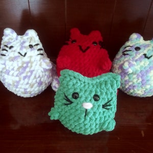 Crochet plush cat, stuffed animal, Kitty Plush Amigurumi Cat, Crochet Plush - Handmade Plush, Cute Amigurumi