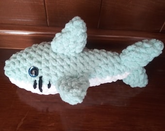 Shark Plush Toy Crochet Pattern: Amigurumi Animal (PDF Pattern)