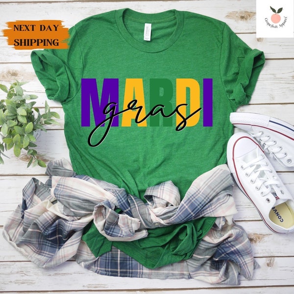 Mardi Gras Shirts For Woman, Saints Shirt, Fat Tuesday Shirts, Flower de luce Shirts, Louisiana Sweatshirts, Mardi Gras Day Sweatshirts