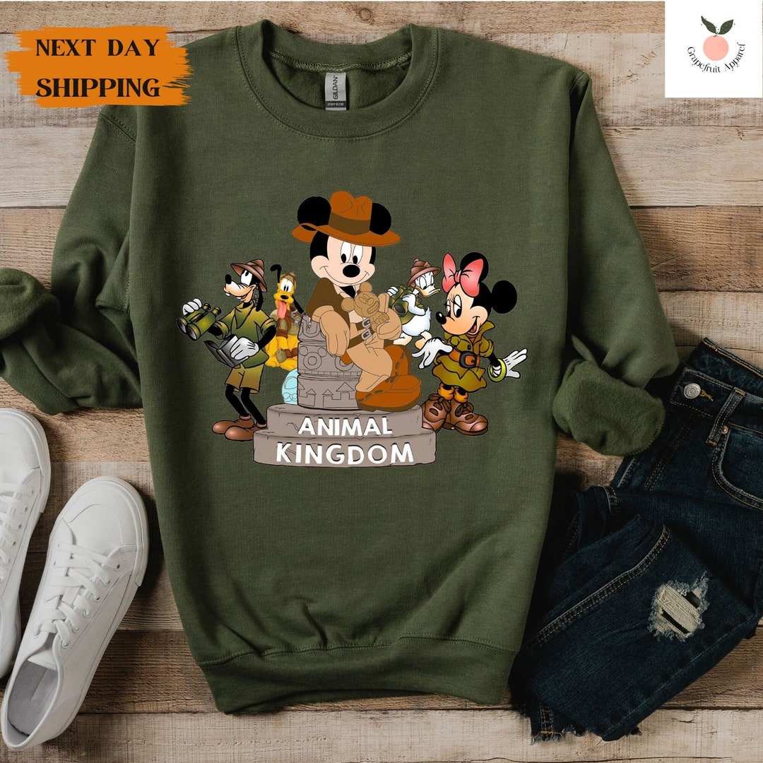 Disney Animal Kingdom Shirt, Vintage Animal Kingdom Shirt, Mickey