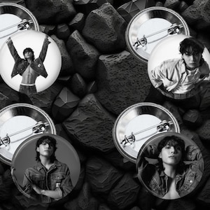 BTS Jungkook Fan Pin Button