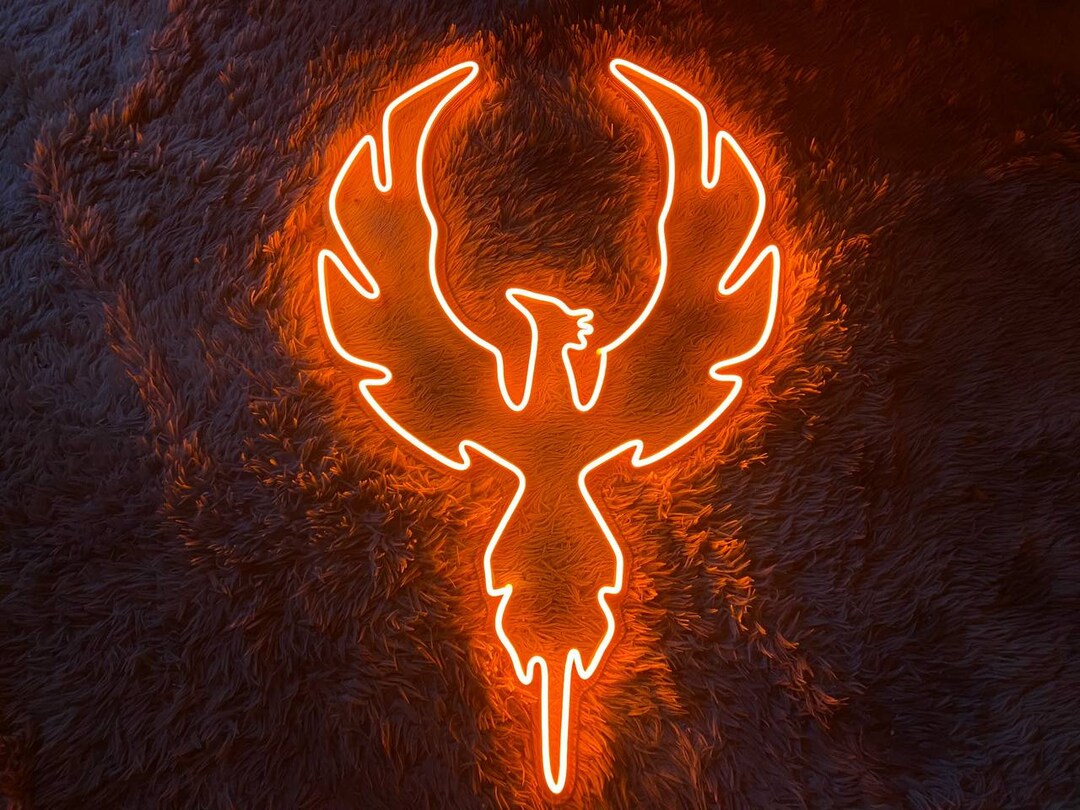 Phoenix Neon Signs Phoenix LED Signs Animal Neon Signs Etsy