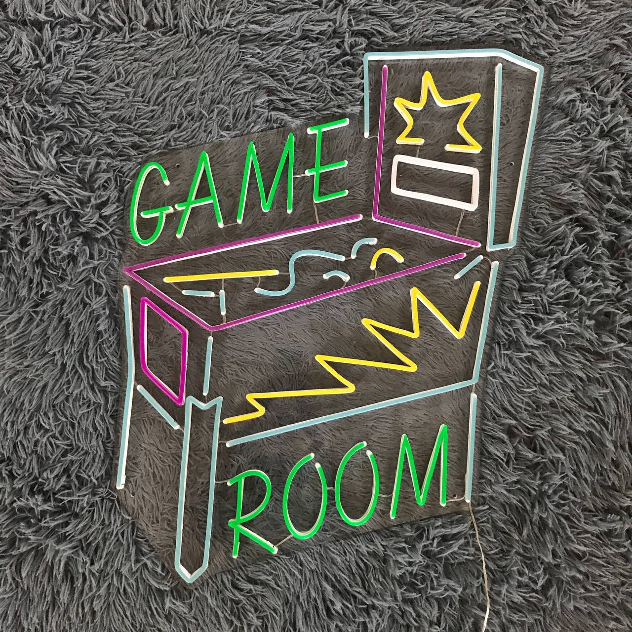 Arcade Gameroom Neon Sign Game Room Led Signs Arcade Wall Etsy UK