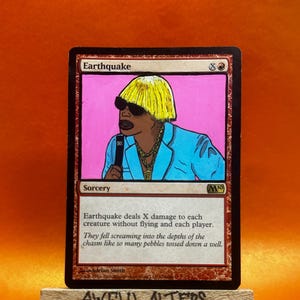MTG 改変アートカード - 王冠泥棒、オーコ - Etsy 日本