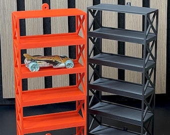 3D Hot Wheels Vertikaler Ausstellungsstand, an der Wand befestigtes Lagerregal für mehrere Druckgussautos, platzsparender Organizer für Kindersammlergeschenk