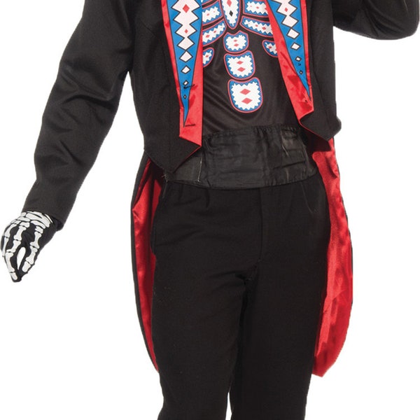 Day Of The Dead Boy Costume Kids Black