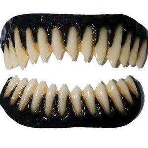 Grell Fangs 2.0 Anime Monster Villain Teeth Veneer Halloween