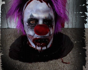 Pooled Blood Decapitated Clown Head