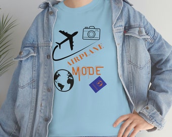 Avión Modo Viaje T-shirt, Vacation T-shirt, Adventure Travel T-shirt, Travel Lover T-shirt, World Explorer T-shirt, Travelling T-shirt