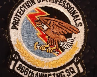 Military Memorabilia Protection by Professionals 966th AWAC TNG SQ Patch