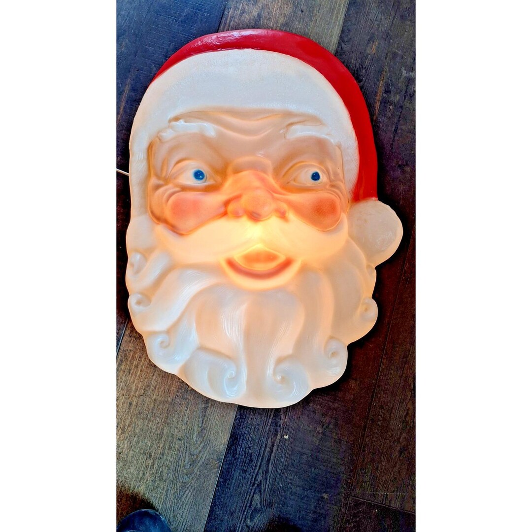 Blow Mold Santa Facenull